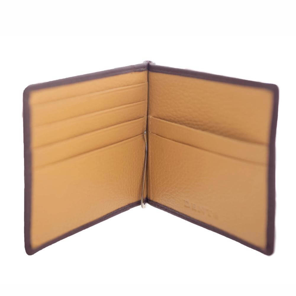 Dents Embossed Bifold Money Clip